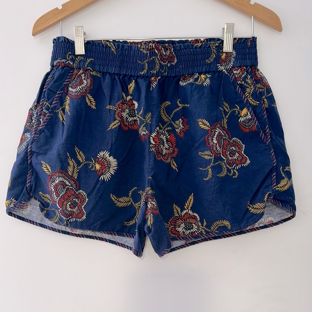Madewell x Warm cabana shorts in Honolulu Hibiscus